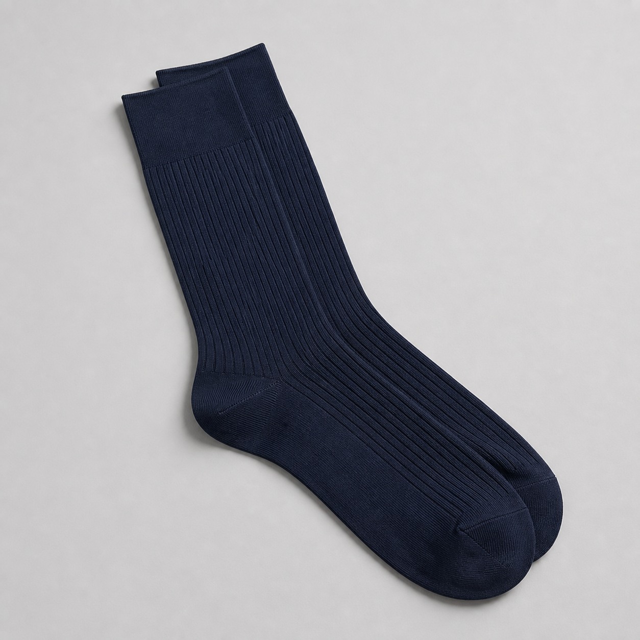 Men's dress socks mercerised